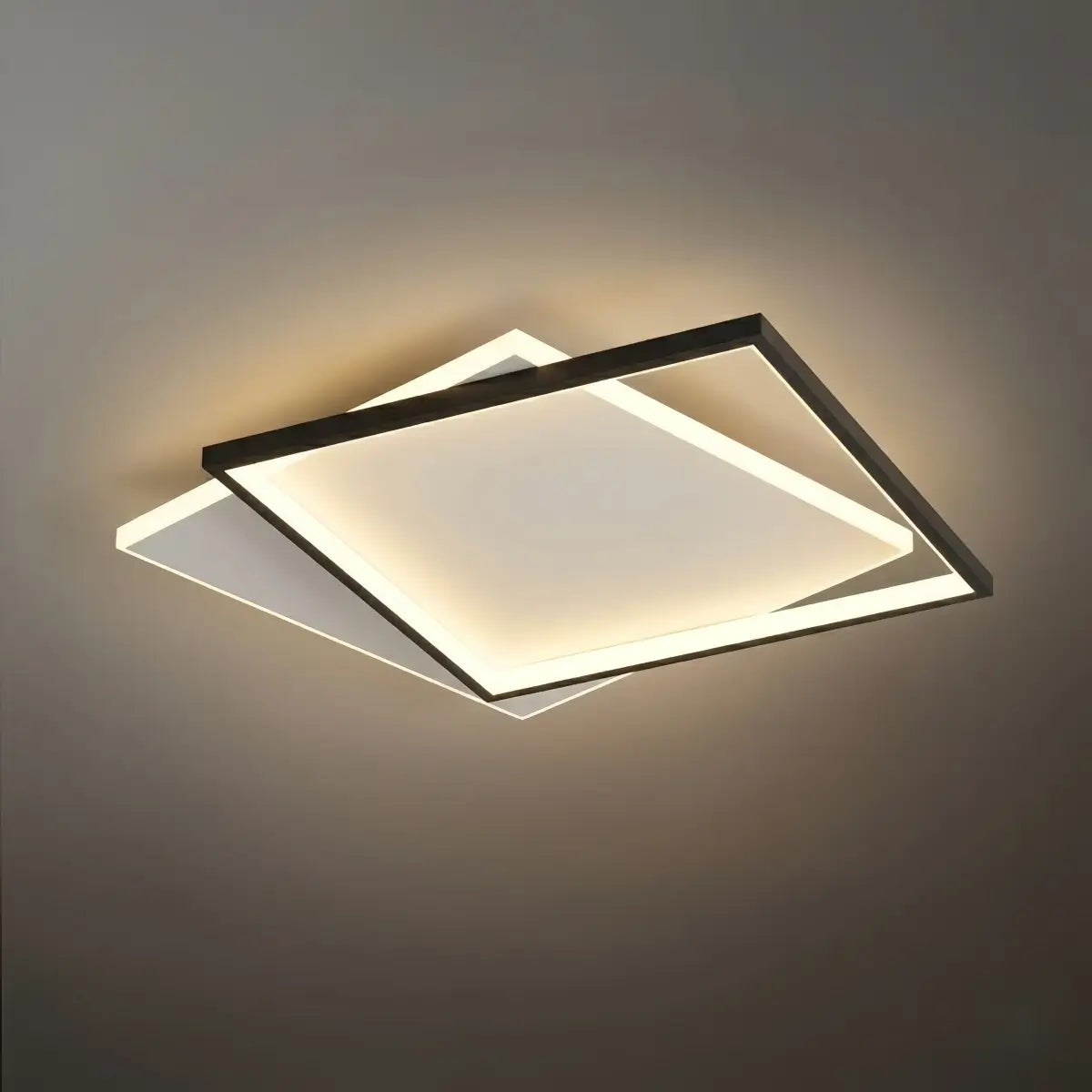 Ceiling Light – Metal & Acrylic Geometric Design