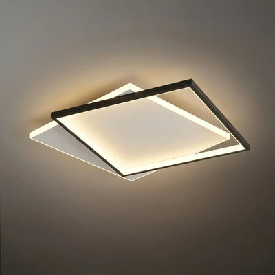 Ceiling Light – Metal & Acrylic Geometric Design