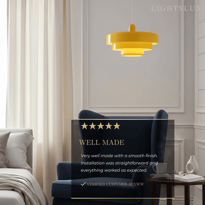Morandia Nordic LED Pendant Light – Orange/Green/White/Yellow/Pink Metal Kitchen