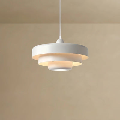 Morandia Nordic LED Pendant Light – White Metal Kitchen