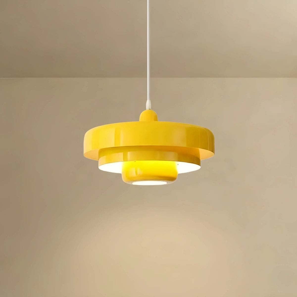 Morandia Nordic LED Pendant Light – Yellow Metal Kitchen