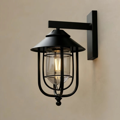 Irondale Industrial Outdoor Wall Lamp - Waterproof light for Garden