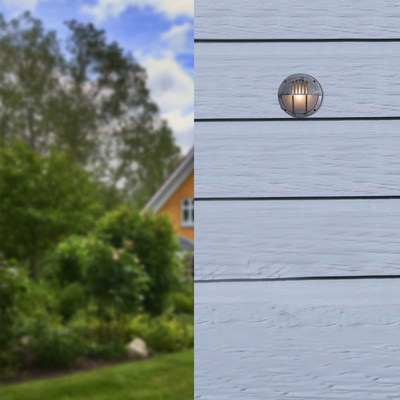 Modern Geometric Outdoor Wall Lamp 