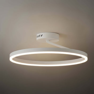 Flush Mount Ceiling Light – Black/White for Bedroom
