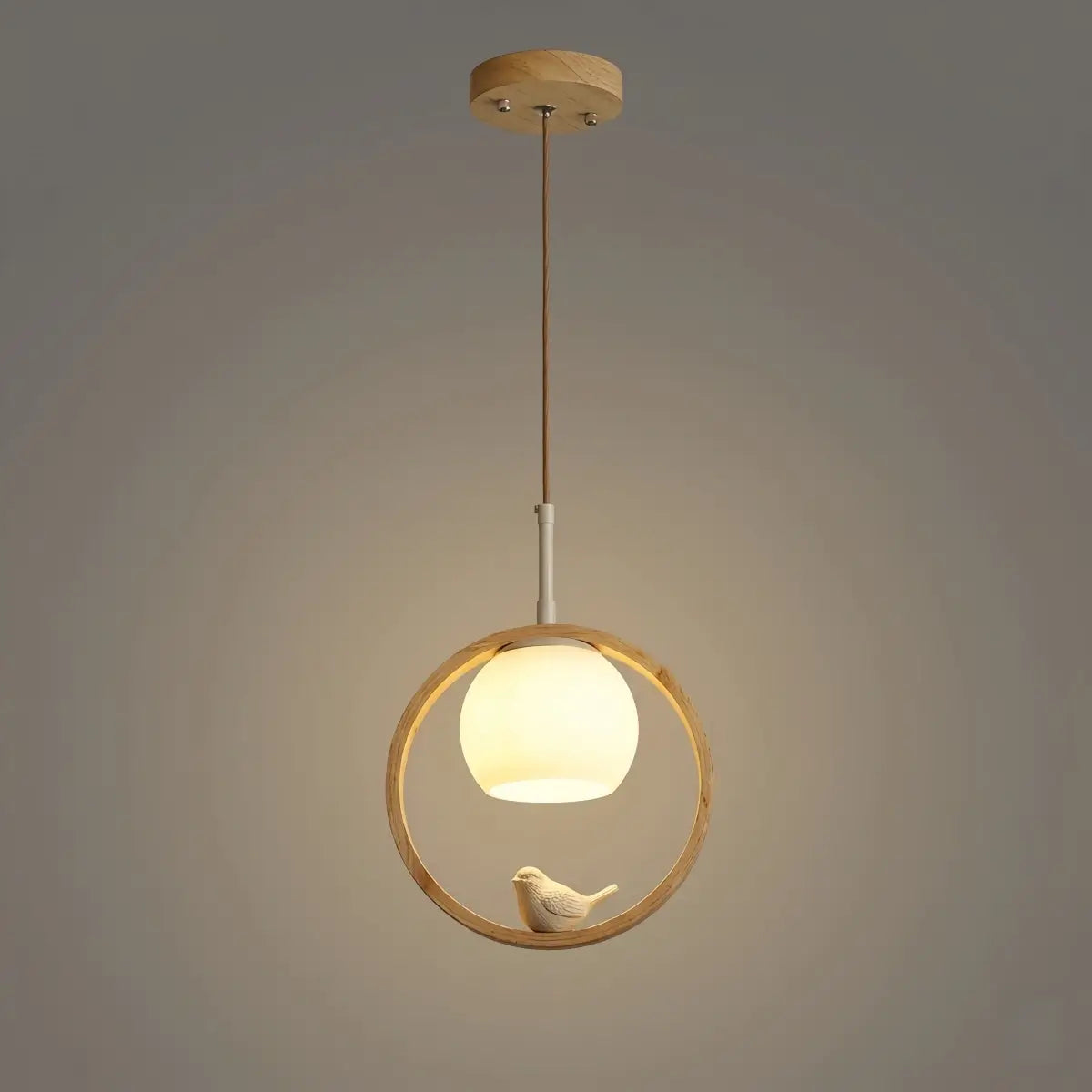 Zenno Modern Wood Pendant Light