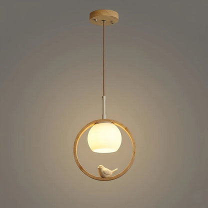 Zenno Modern Wood Pendant Light