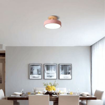 Ceiling Light Wood Acrylic Bedroom