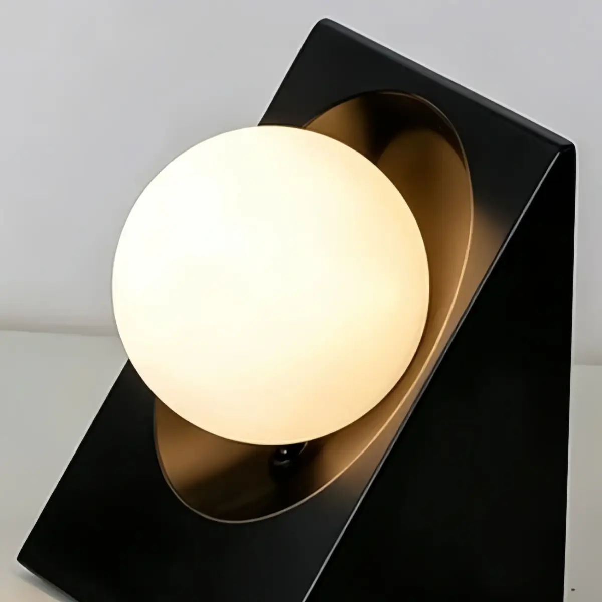 Lunara Elegant Cubic Outdoor Wall Lamp-- Solar for Courtyard