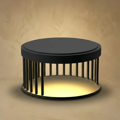 Minimalist Stainless Steel Outdoor Floor Lamp -- Black for Courtyard & Garden
