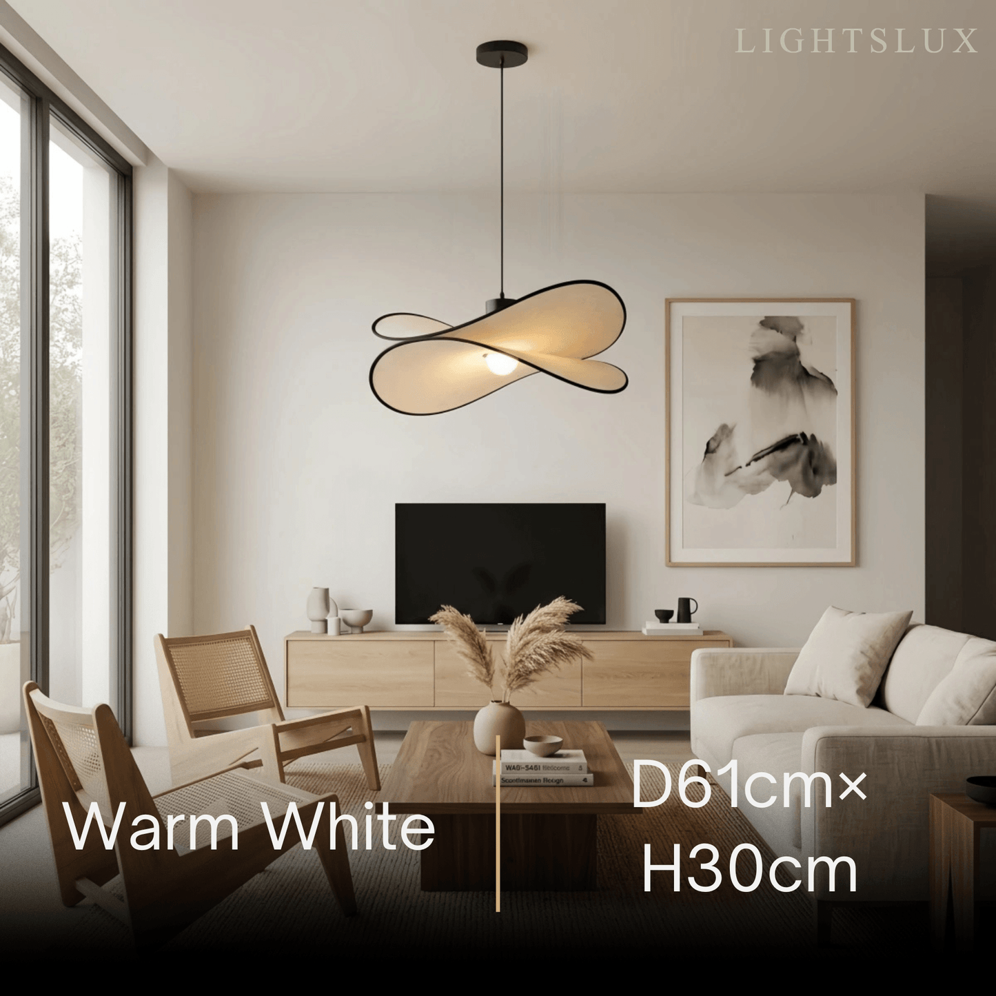 Velora Scandinavian Flow Pendant Light