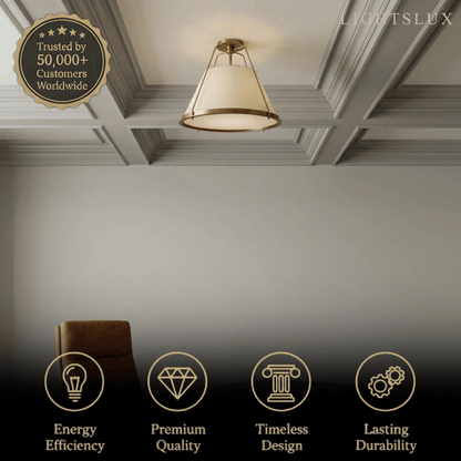 Modern Flushmount Ceiling Light 