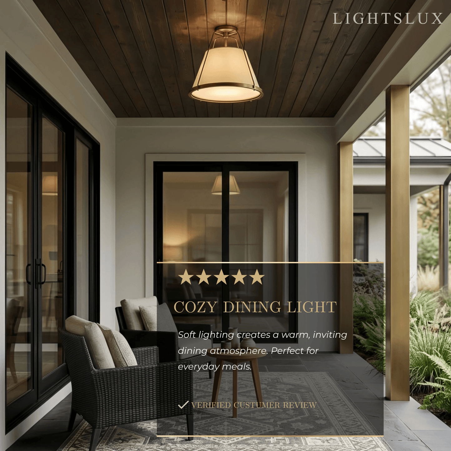 Modern Flushmount Ceiling Light 