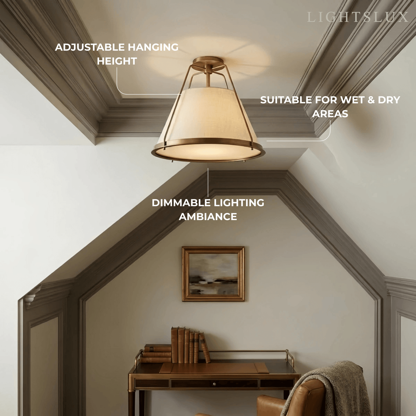 Modern Flushmount Ceiling Light