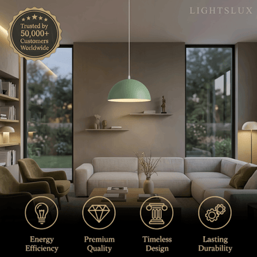 Morandia Minimalist Pendant Light -- Aluminum 
