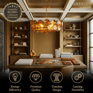 Modern Murano Glass Chandelier