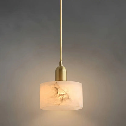 Modern Alabaster Pendant Light 