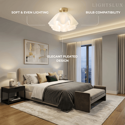 Velora Modern Flower-Shape Ceiling Light
