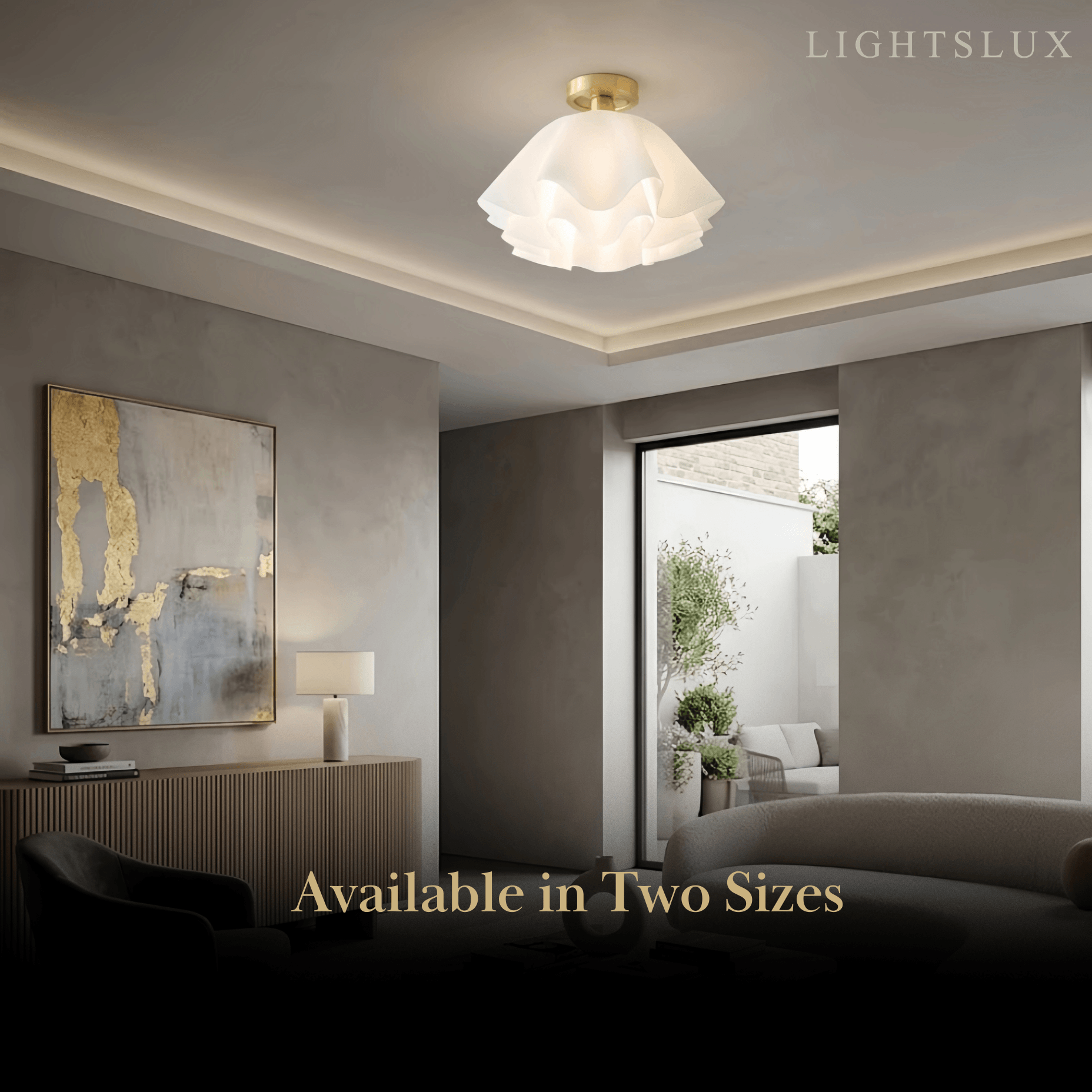 Velora Modern Flower-Shape Ceiling Light
