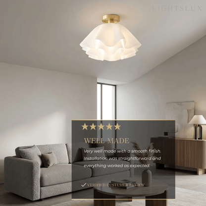 Velora Modern Flower-Shape Ceiling Light