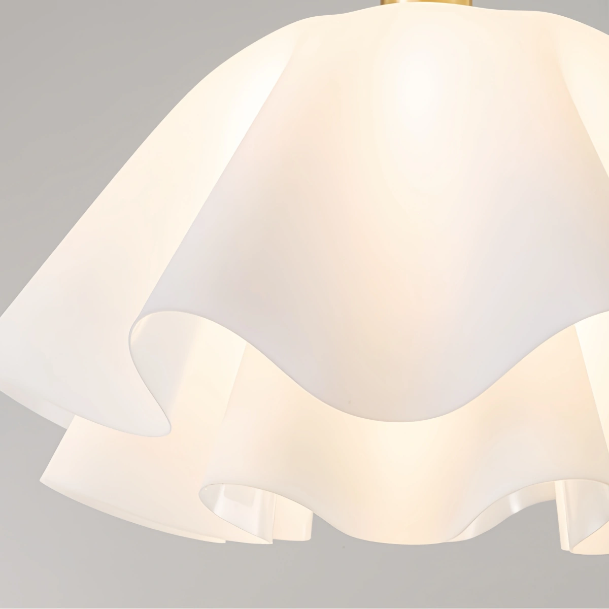 Velora Moderne Blumenförmige Deckenleuchte – Acryl & Metall für Wohnzimmer