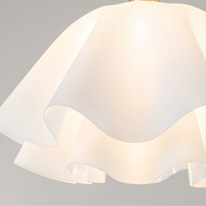 Velora Moderne Blumenförmige Deckenleuchte – Acryl & Metall für Wohnzimmer