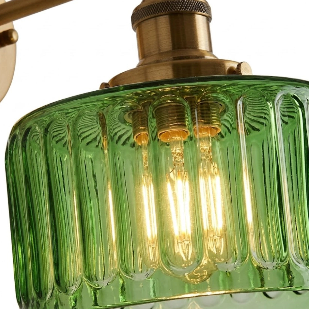 Vetro Vintage Brass Wall Lamp