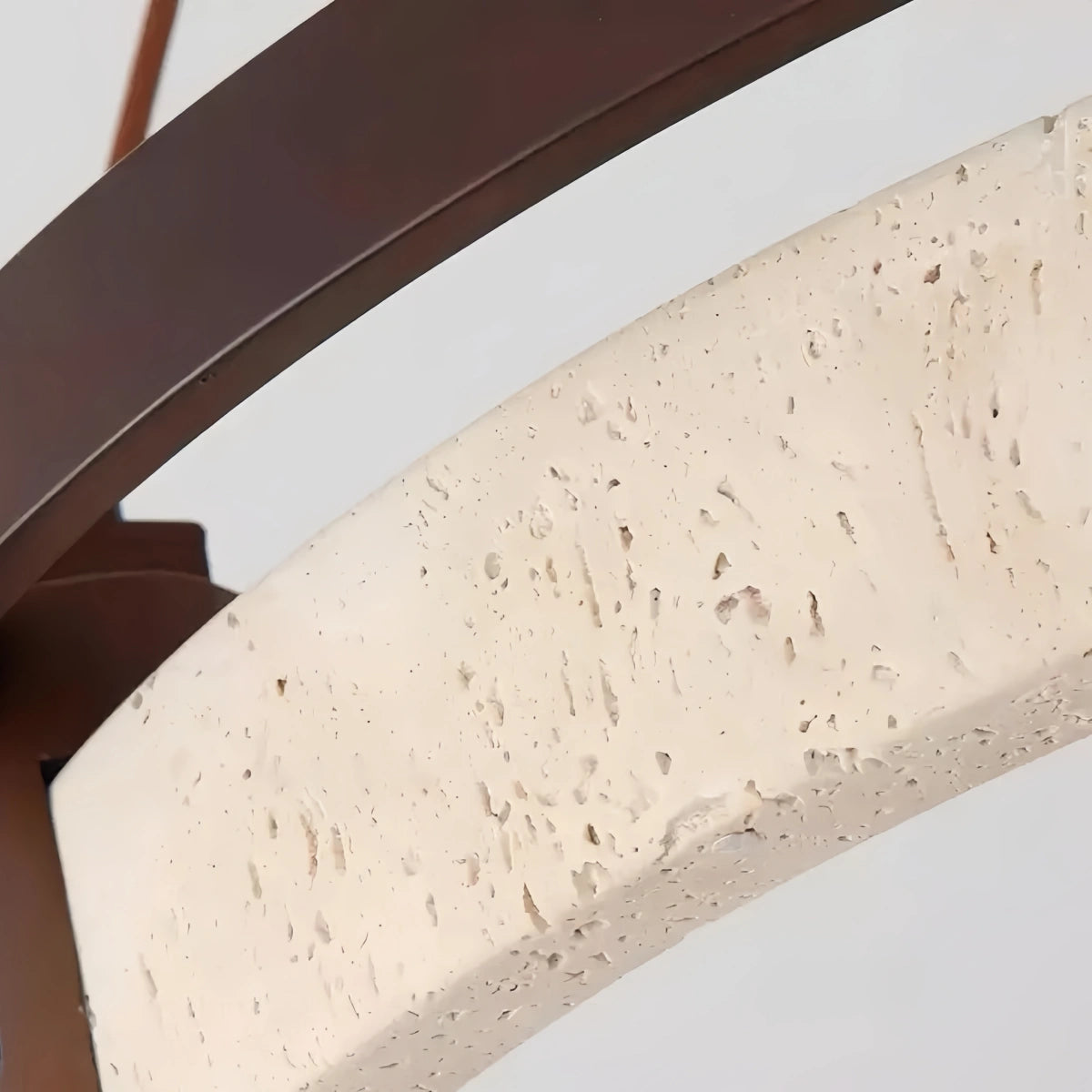 Modern Travertine Pendant Light