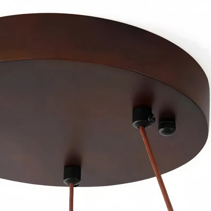 Modern Travertine Pendant Light