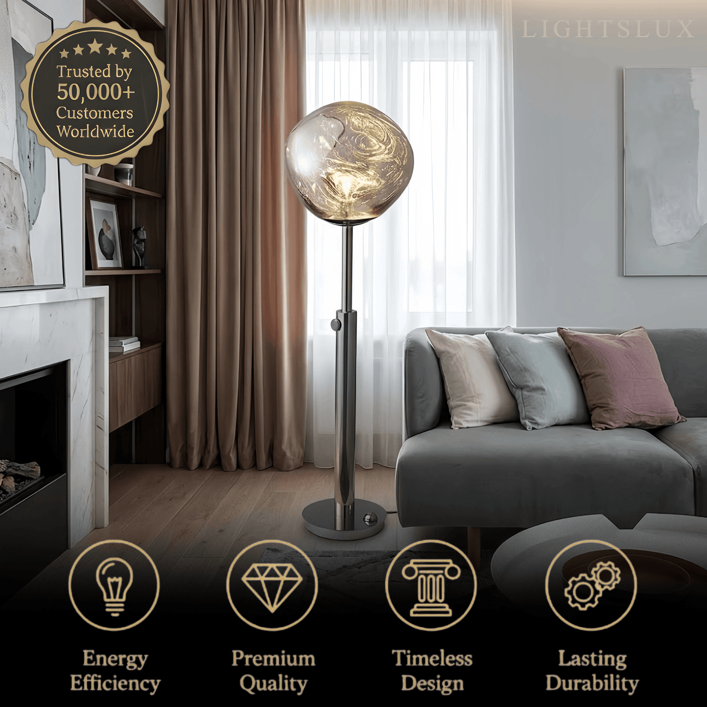 Stellar Modern Floor Lamp 