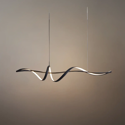 Modern LED Wave Pendant Light