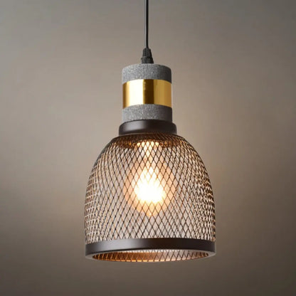 Ferron Industrial Cement Pendant Light – Six Sizes & Adjustable Cable for Kitchen Island/Dining Room/Bedroom