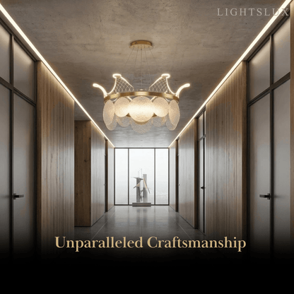Modern Gold  Chandelier 