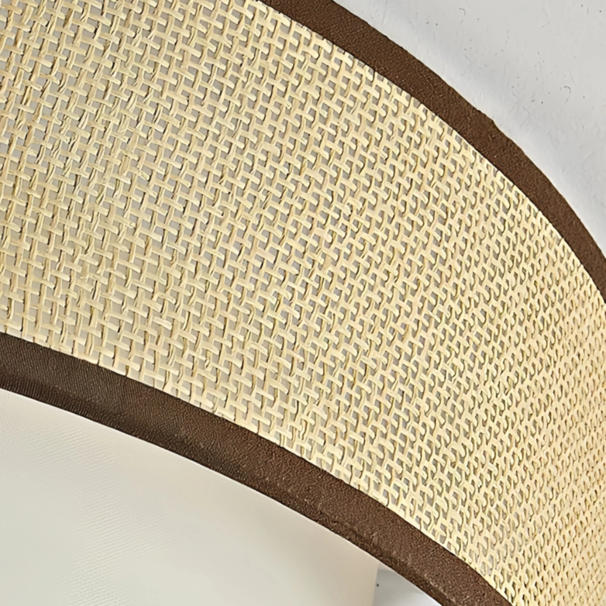 Vivara Natural Rattan & Fabric Ceiling Light 