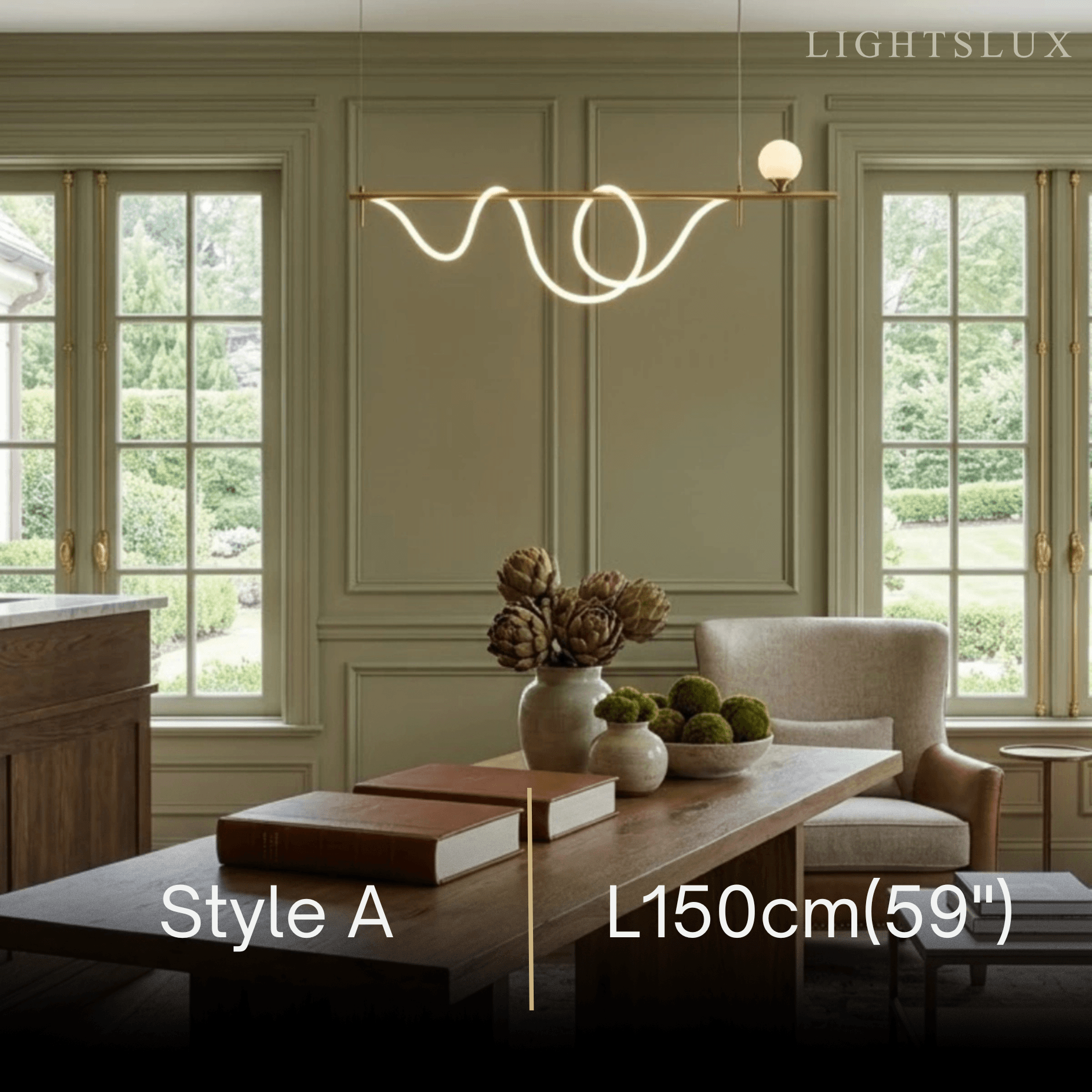 Excelis Modern Pendant Light 