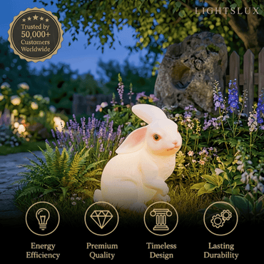 Easter Bunny Lawn Lamp 