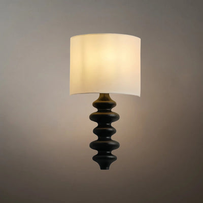  Art Fabric Sconce Wall Lamp 