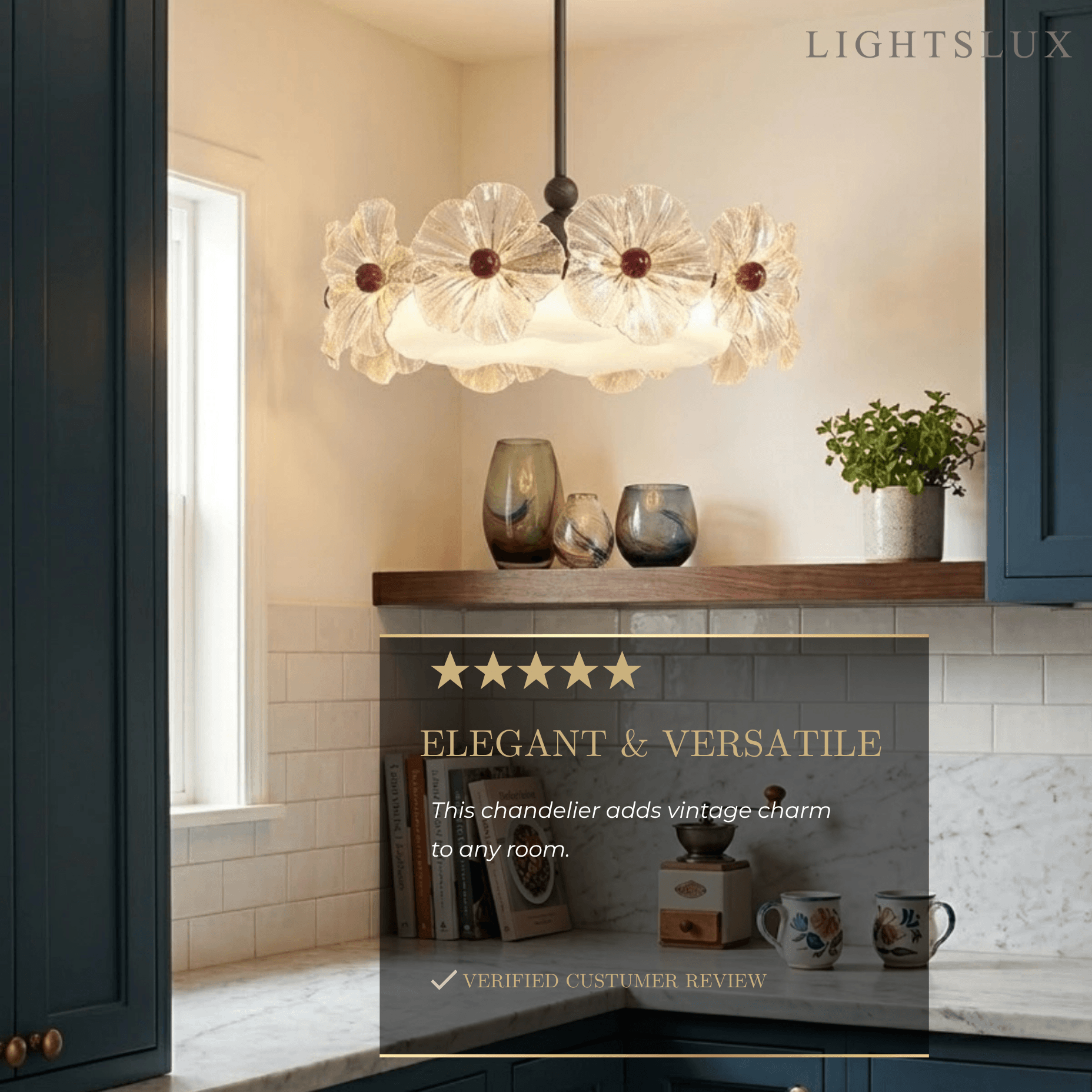 Lunara Vintage Chandelier