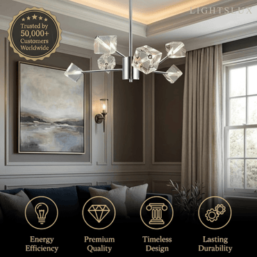 Stellar Modern Sputnik Chandelier 