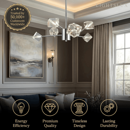 Stellar Modern Sputnik Chandelier 