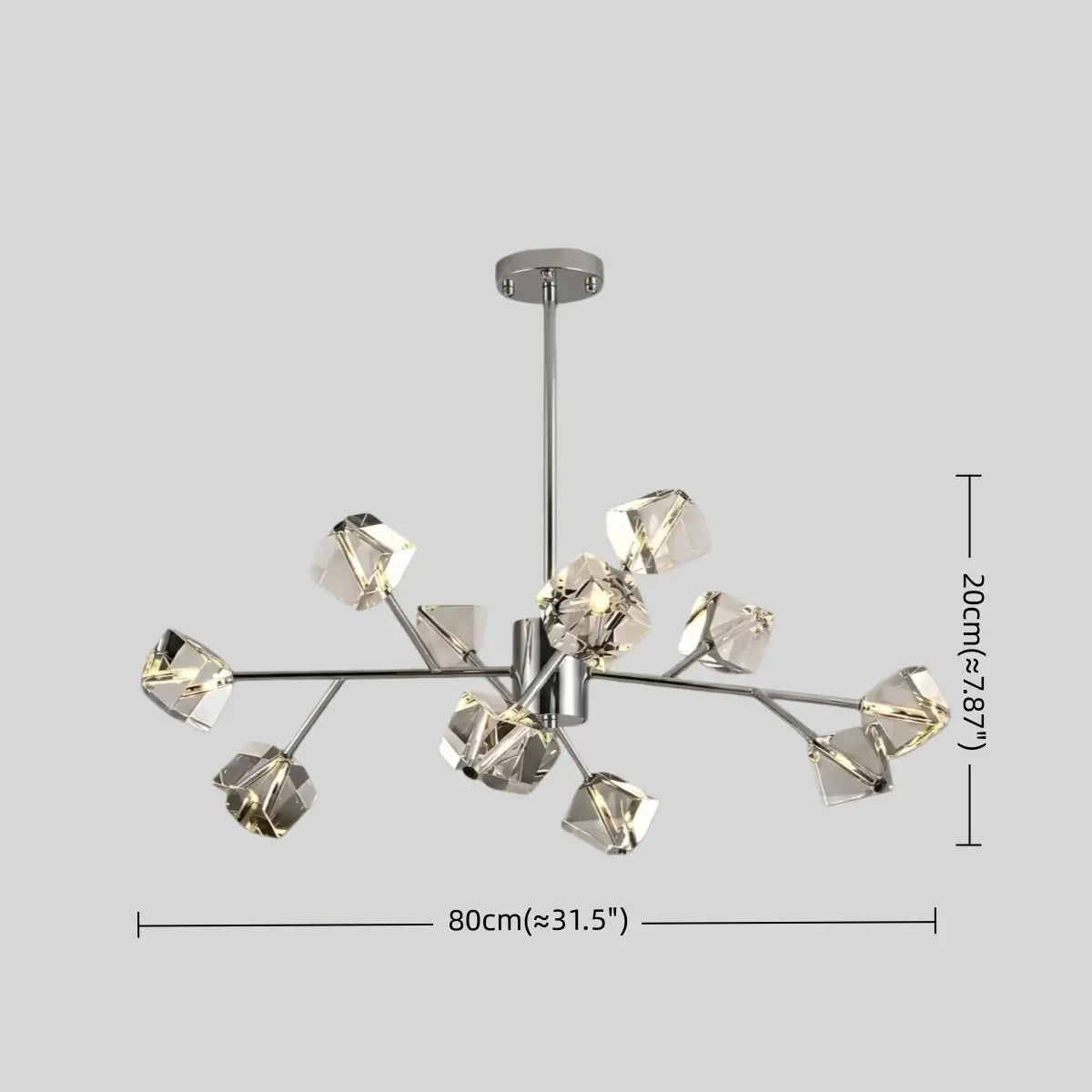 Stellar Modern Sputnik Chandelier 