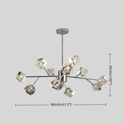 Stellar Modern Sputnik Chandelier 