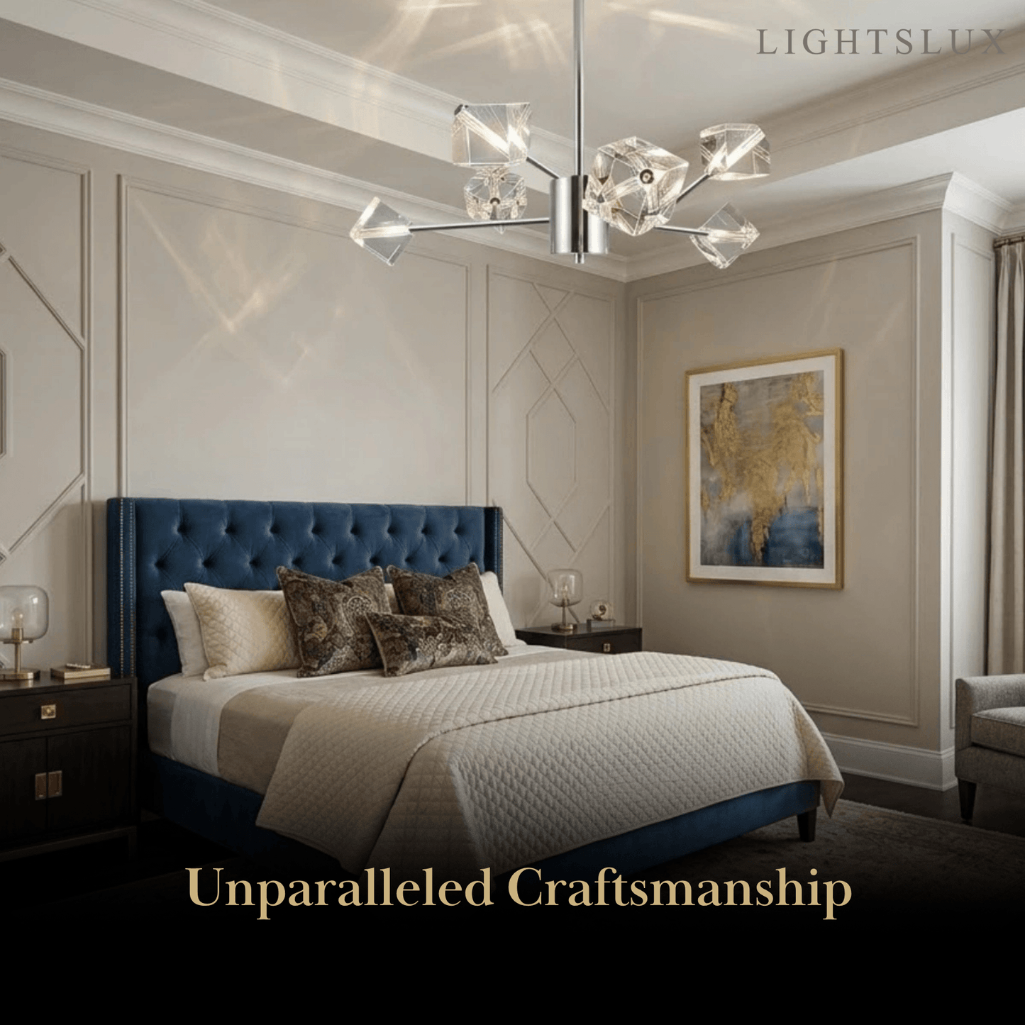 Stellar Modern Sputnik Chandelier 