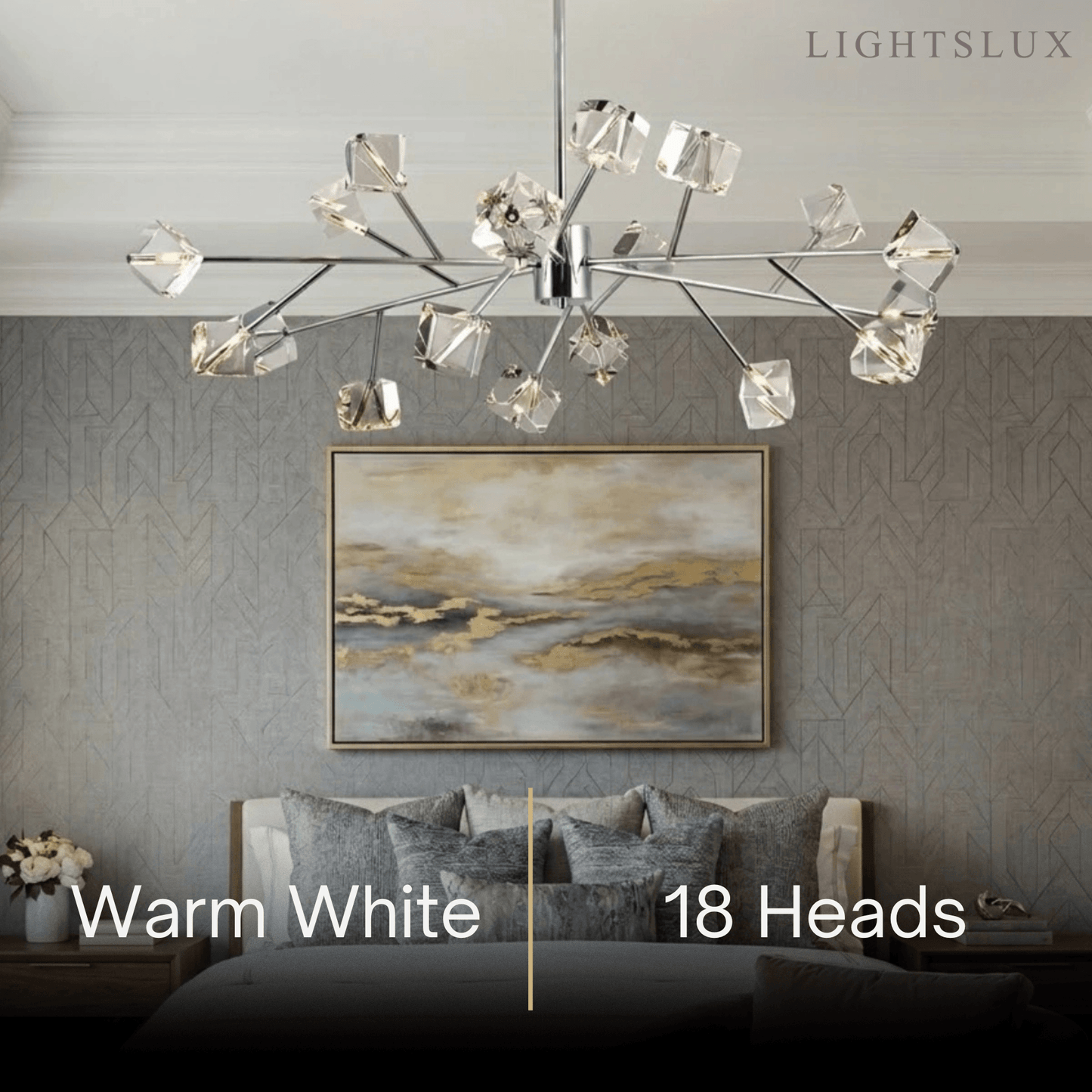 Stellar Modern Sputnik Chandelier 