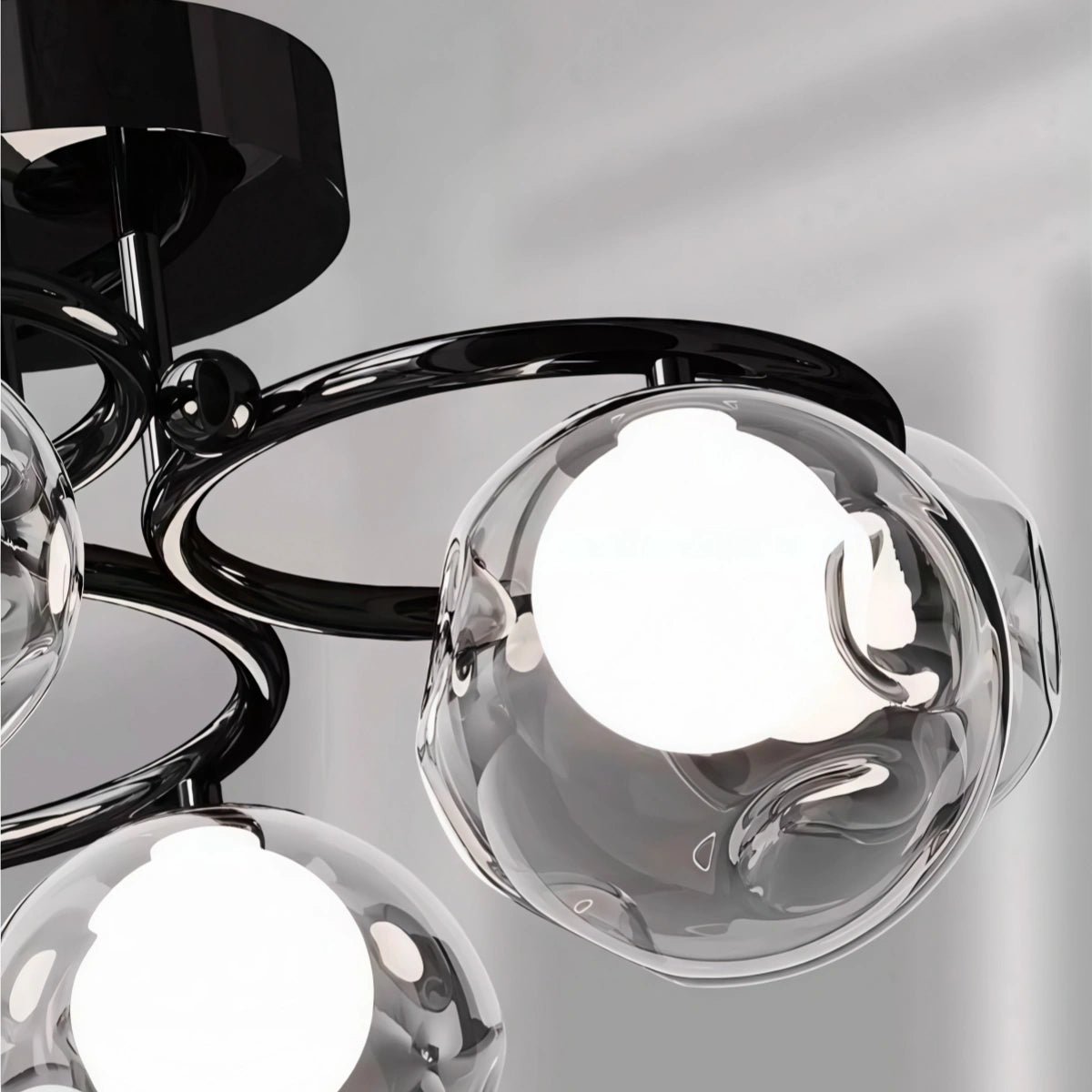 Stellar Modern Semi-Flush Ceiling Light