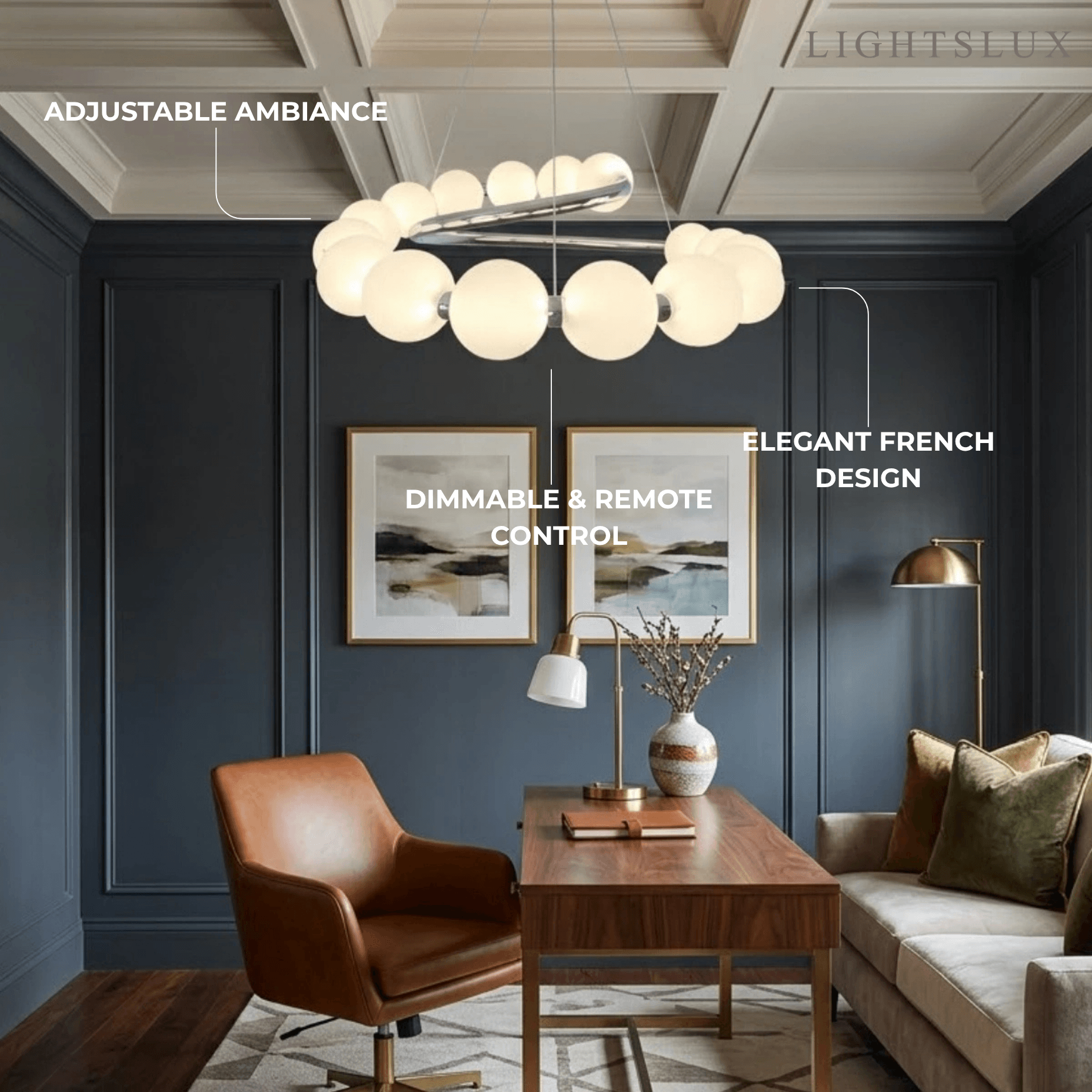 Vivara Modern LED Chandelier 