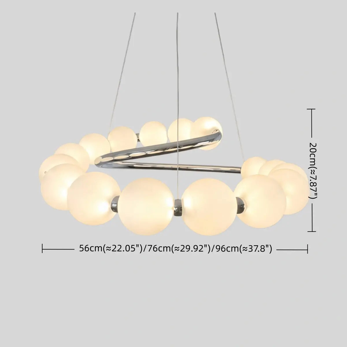 Vivara Modern LED Chandelier 
