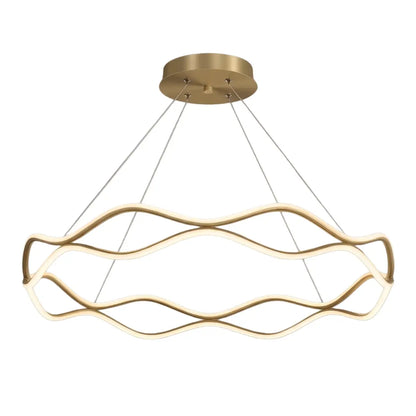 Arcato Modern Copper Chandelier 