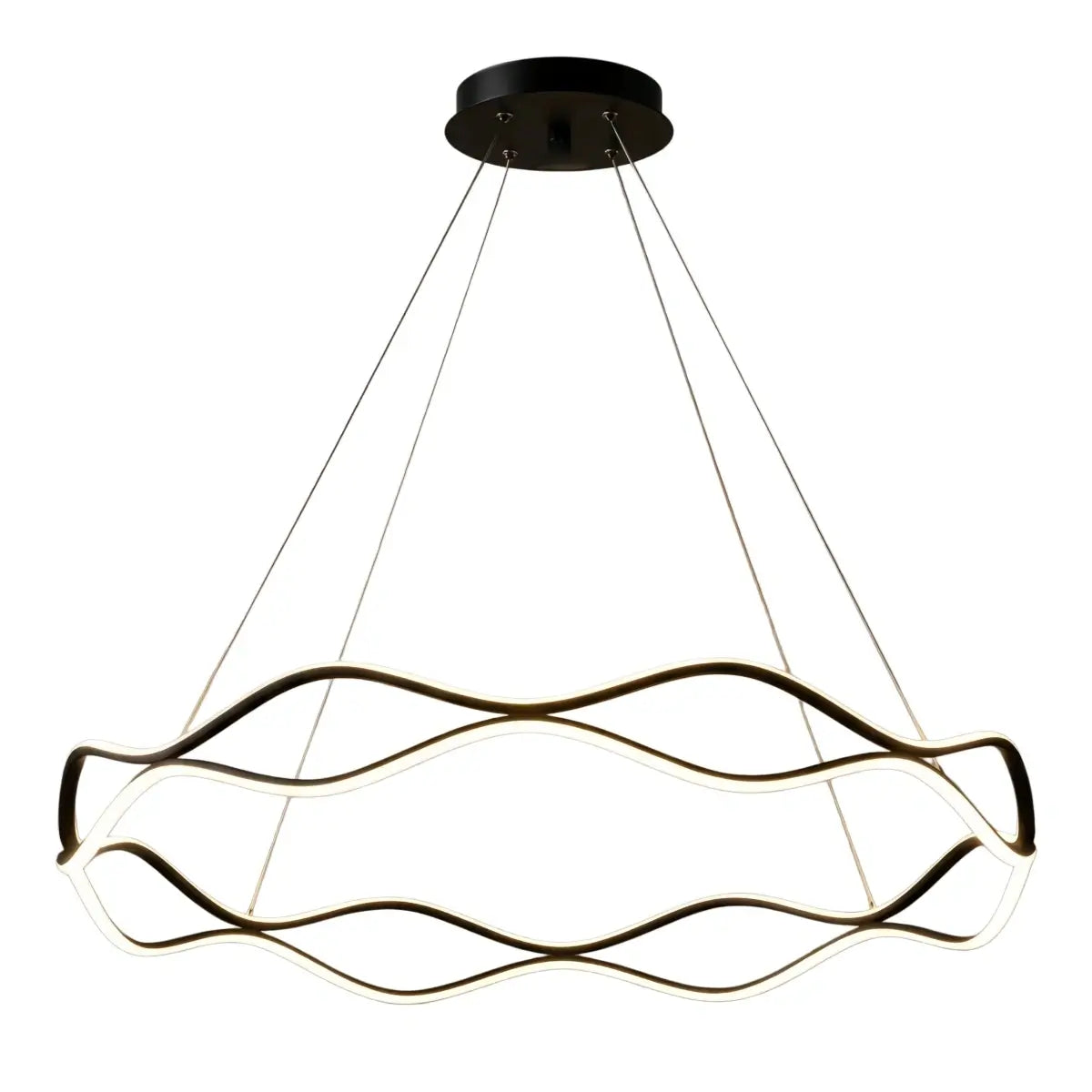 Arcato Modern Copper Chandelier 