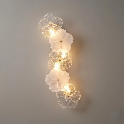 Velora Moderne Wandlampe – Karbonstahl & Glas Weiß für Schlafzimmer Wohnzimmer