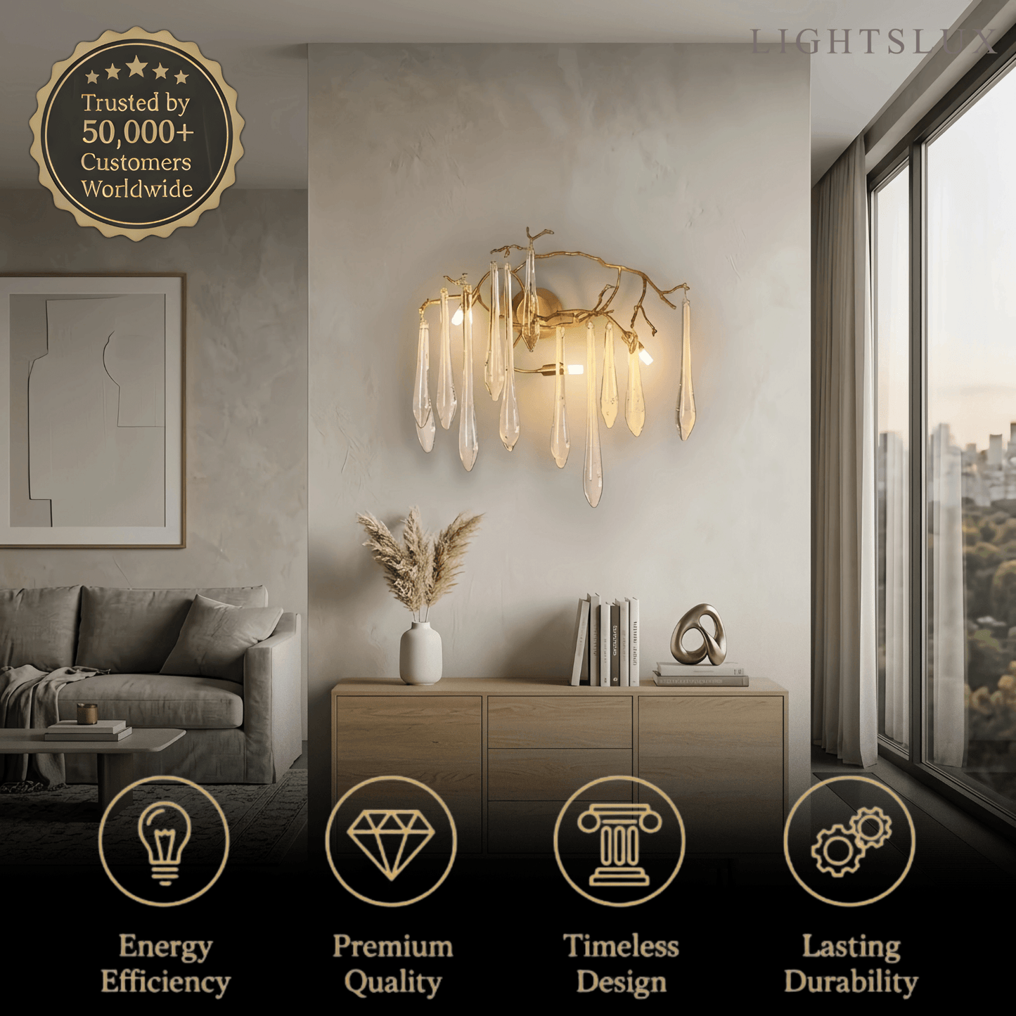 Excelis Luxury Wall Lamp 